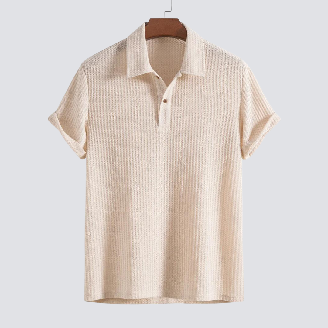 Florence Waffle Knit Polo