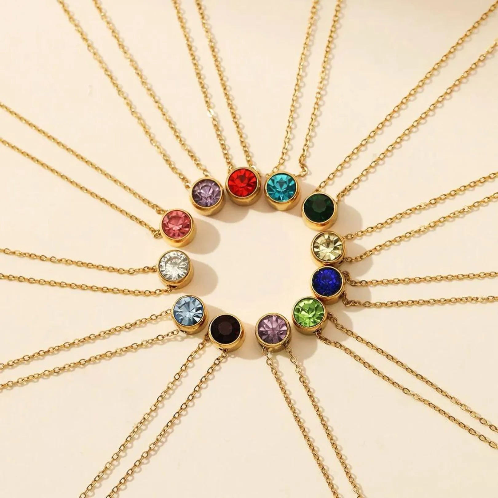 Solarié Birthstone Necklace