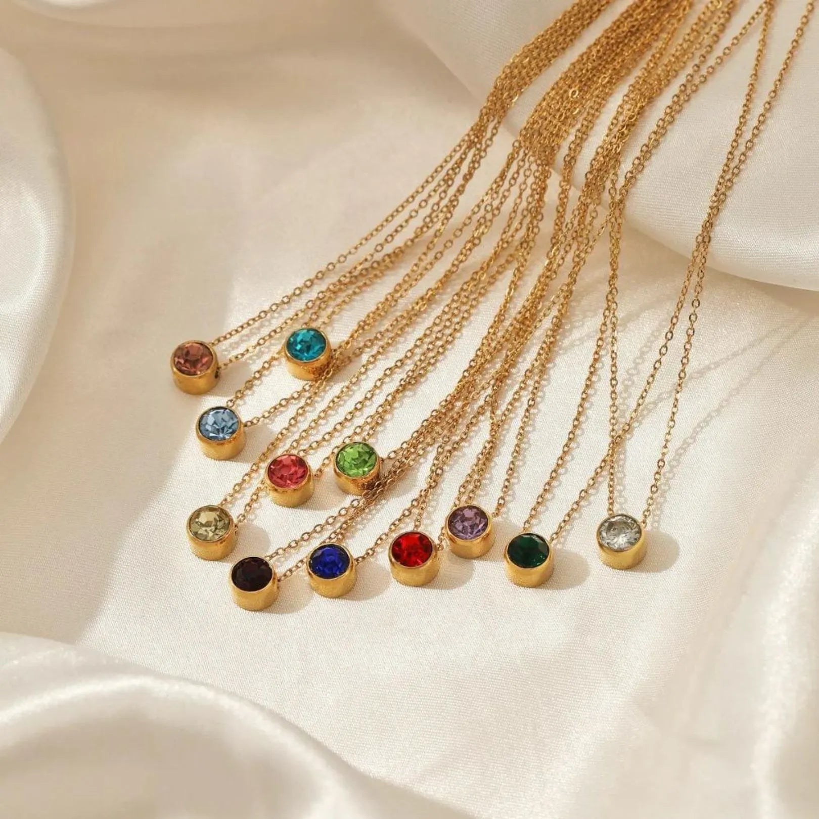 Solarié Birthstone Necklace