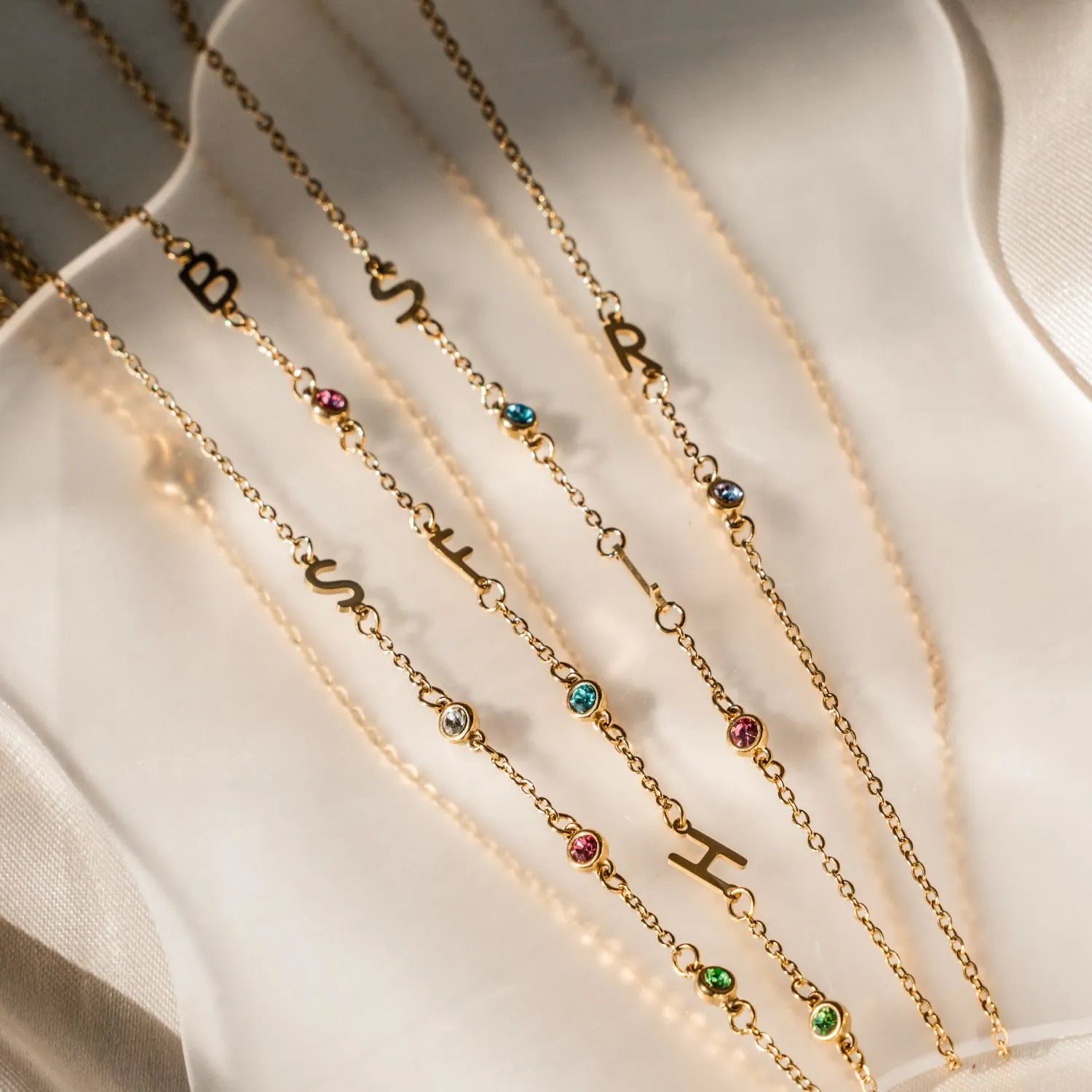 Monaco Birthstone Necklace