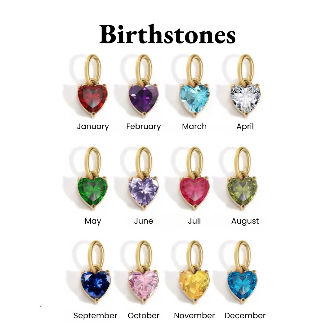 Paris Birthstone Necklace