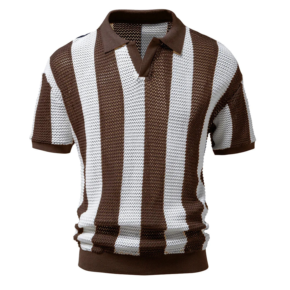 Ravello Knitted Polo Shirt